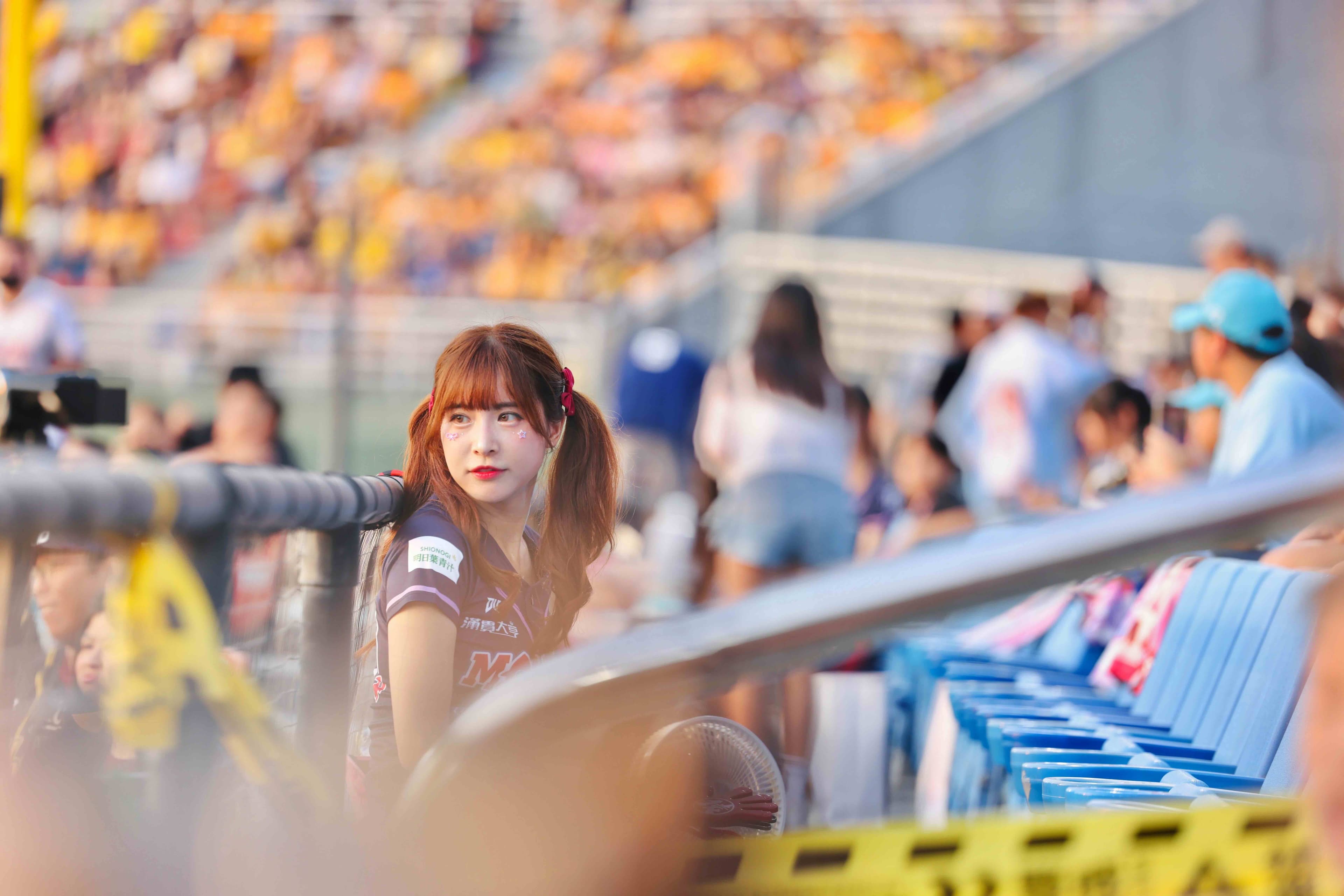 Caught a moment in the stands